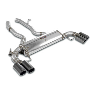 Supersprint Rear exhaust Right "Gun Metal Grey" OO90 - Left OO90 with valve - 525536