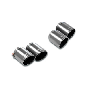 Supersprint Endpipe kit "Gun Metal Grey" - Rolled end, OO100 Right - OO100 Left - 525276