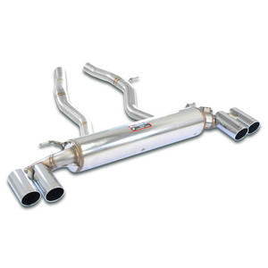 Supersprint Rear exhaust Right OO90 - Left OO90 with valve - 525826