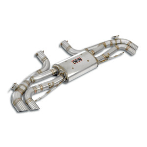 Supersprint Rear exhaust right - left with valve - 527874