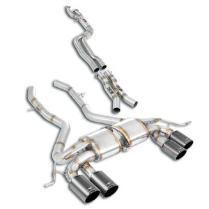 Supersprint J-Pipe Race Package - completeDeletes the secondary catalytics  + mid resonators - 527770