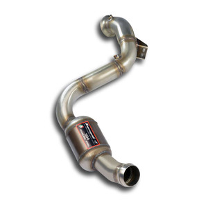 Supersprint Downpipe Left + Metallic catalytic 100CPSI WRCDeletes the primary catalytic - 721981