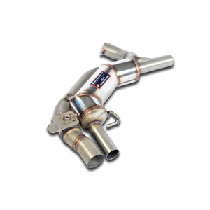 Supersprint Rear exhaust Left with valve - 723234