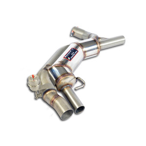 Supersprint Rear exhaust Left with valve - 723334