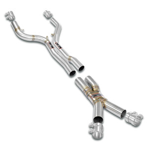 Supersprint X-Pipe Package (Delete the OPF - mid resonator)For the Std - OEM rear muffler - 745820