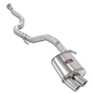 Supersprint Centre pipe + rear exhaust "Racing" OO80 - 754606