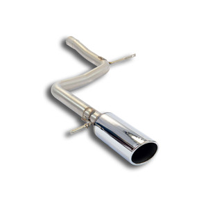 Supersprint Rear pipe Left O100(Muffler delete) - 766134