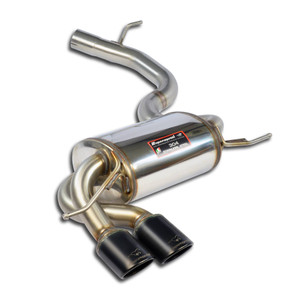 Supersprint Rear exhaust 90x70 "Gun Metal Grey" - 766307.