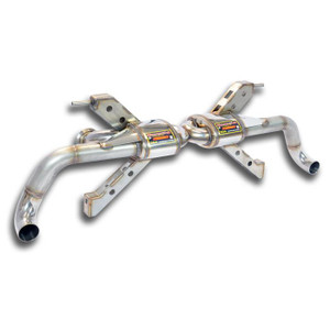 Supersprint Rear exhaust "Racing" Right - Left(Deletes the stock, main catalytics - fits to the stock endpipes)-18,0 Kg - 771134