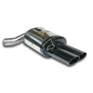 Supersprint Rear exhaust Right 100x75 "Gun Metal Grey" - 771447