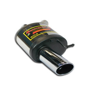 Supersprint Rear exhaust Left O120 "Power Loop"For OEM rear bumper - 771544