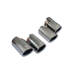 Supersprint Endpipes kit "Gun Metal Grey" OO100 Right - OO100 Left - 775326