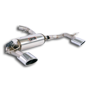Supersprint Rear exhaust Right - Left 150x105 with valve - 775805