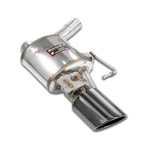 Supersprint Rear exhaust Left 150x105 with valve - 778435
