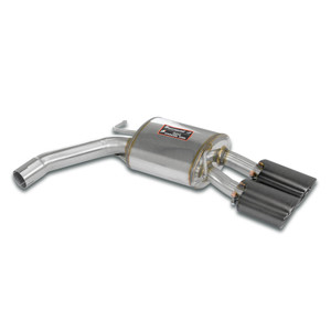 Supersprint Rear exhaust Right 120x80 BLACK - 778807