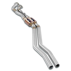 Supersprint Front Metallic catalytic converter right - left + "X-Pipe" - 781932