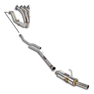 Supersprint Performance Kit - Gr.N Rear muffler - 800520