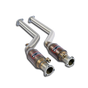 Supersprint Front pipe with  Metallic catalytic converter Right + Left - 789802