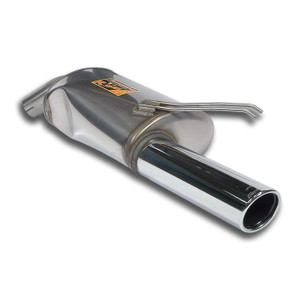 Supersprint Rear exhaust O90 STEEL 409 - 814124