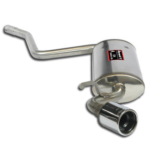 Supersprint Rear exhaust O80 STEEL 409 - 814224