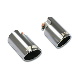 Supersprint Endpipe kit Right O100 - Left O100 "Gun Metal Grey" - 816054
