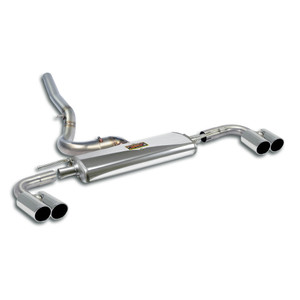 Supersprint Rear exhaust Right OO90 - Left OO90 - 833136