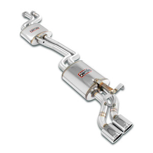 Supersprint Centre + rear exhaust 95x75 "S-Bend" - 841228