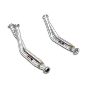 Supersprint Downpipe kit Right - Left(For OEM headers - Euro Version)(LHD Only) - 840411