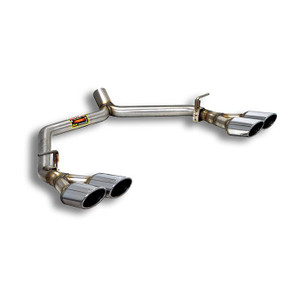 Supersprint Tailpipes kit Right + Left 4 exit 120 x 80 - 843027