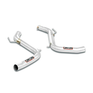 Supersprint Connecting pipes kit Right - Left for OEM centre exhaust - 846043