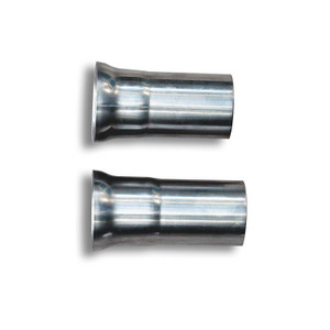 Supersprint Right + Left connecting pipes for the stock centre exhaust. - 845933