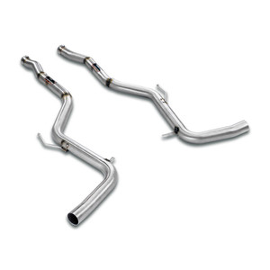 Supersprint Centre pipe Right - Left for OEM catalytic(short Wheelbase model) - 846023