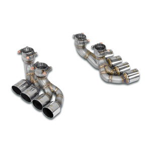 Supersprint Quad endpipe kit right & left OOOO 70mm - 849914