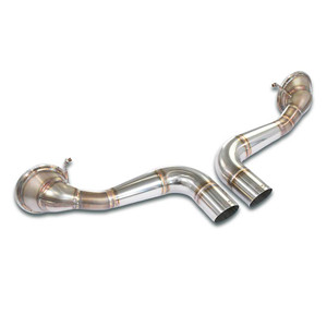 Supersprint Rear pipe kit Right - Left "Megaphone" OO100(Muffler delete) - 862314