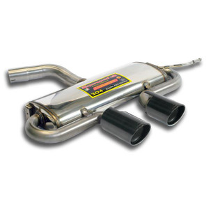 Supersprint Rear exhaust OO100 "Gun Metal Grey" - 889336