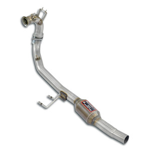 Supersprint Turbo downpipe kit + metallic catalytic converter(Replace diesel-sooth filter)With bungs for the pressure fittings and O² sensor - 888621