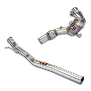 Supersprint Turbo downpipe kit + Metallic 200 CPSI catalytic converter(Deletes GPF) - 917941
