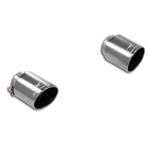 Supersprint Endpipe kit Right O100 - Left O100 "Gun Metal Grey" - 919046