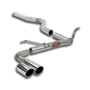 Supersprint Connecting pipe + rear pipe OO80(Muffler delete) - 983916