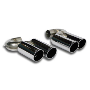 Supersprint Endpipe kit Right OO90 - Left OO90(For X5 M rear bumper model) - 985636