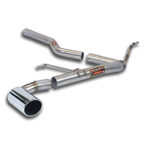 Supersprint Connecting pipe + rear pipe O90(Muffler delete) - 987514