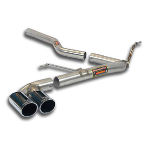 Supersprint Connecting pipe + rear pipe OO80(Muffler delete) - 987516