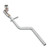 Supersprint Y-Pipe, non resonated "floor pedals" - 010442
