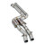 Supersprint Front Metallic catalytic converter Right - Left 100 CPSI - 042502