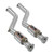 Supersprint Front exhaust kit right + left - 044022