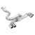 Supersprint Rear exhaust "Racing" OO80 Right - Left - 046206