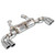 Supersprint Rear exhaust Right OO80 - Left OO80 "Racing" - 049826