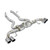 Supersprint Rear exhaust "Race" Right OO90 + Left OO90 "Gun Metal Grey" - 049146