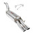 Supersprint Mid-pipe kit + rear muffler 2 Ov. 90x70 - 173307