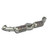Supersprint Front pipe with Metallic catalytic converter Right + Left 100CPSI - 241202